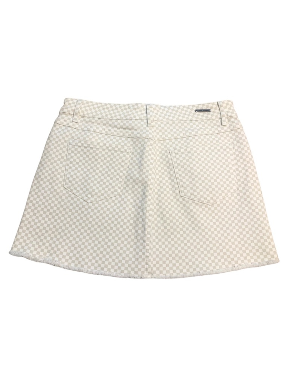 Carve Designs Maui Skirt Tan Cream Checks Print Denim
Retro Beachy Checkered - Picture 5 of 9